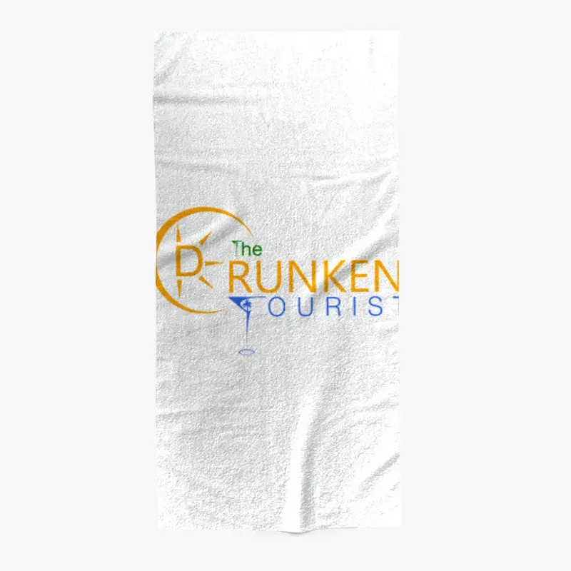 Drunken Tourist Beach Towel