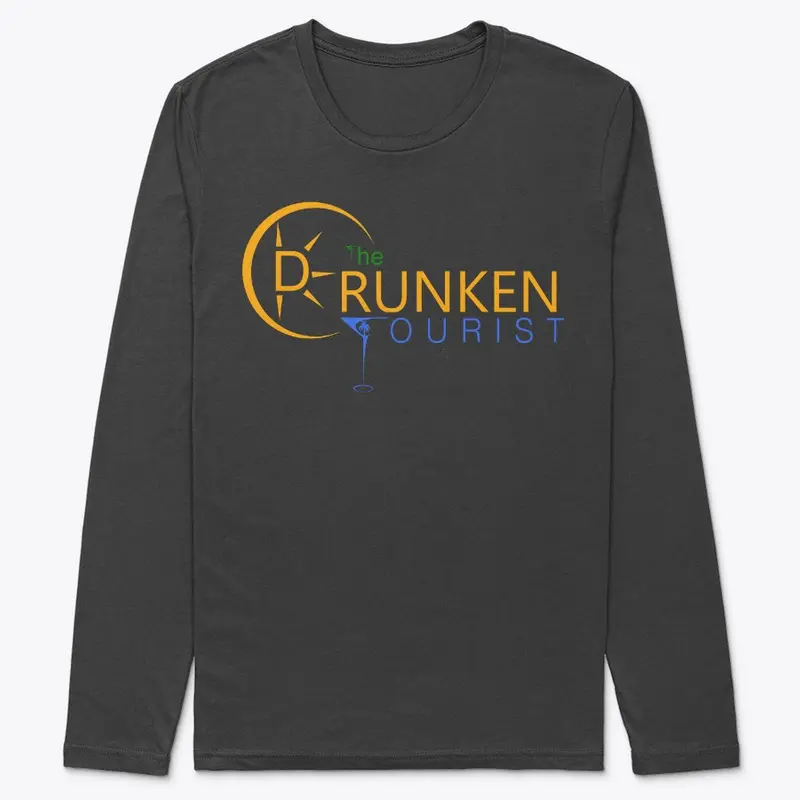 Long Sleeve Drunken Tourist Tee Shirt